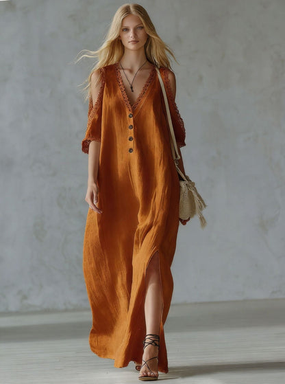 Robe Midi Élégance Naturelle