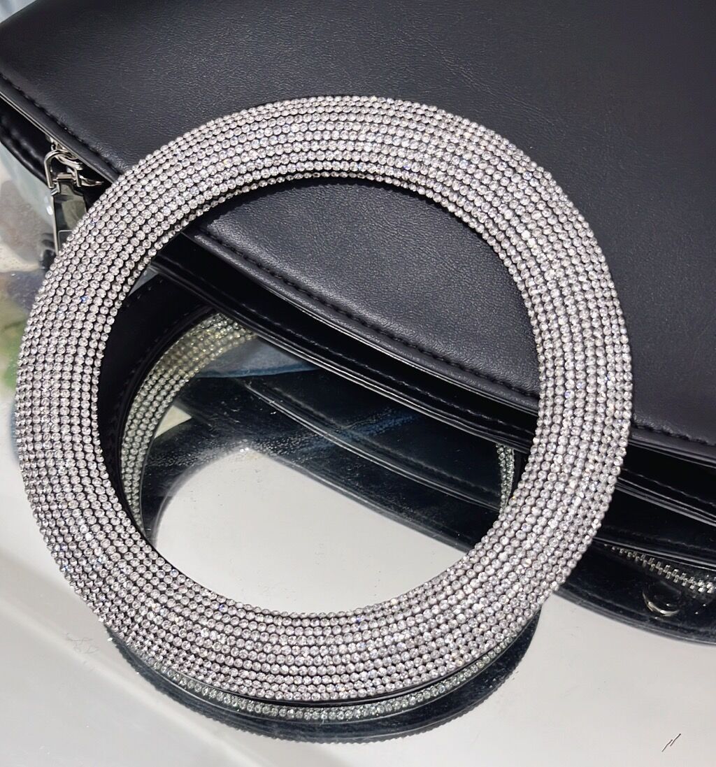 Sac  Poignée Diamant Chic Élégant