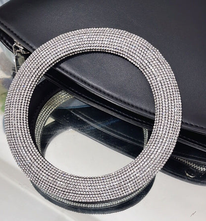 Sac  Poignée Diamant Chic Élégant