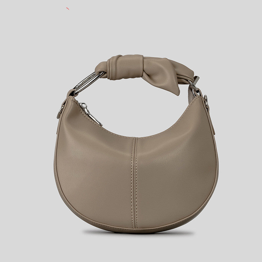 Mini Sac avec Couture Niche et Poignée Nouée