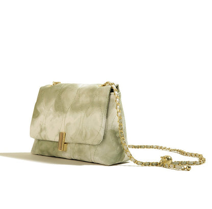 Petit Sac Carré à Bandoulière avec Chaîne