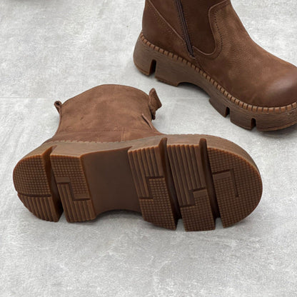Bottines cuir authentique
