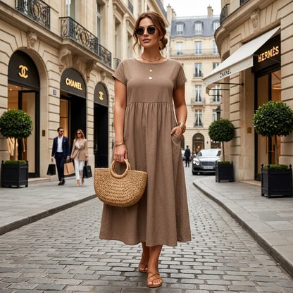 La Robe "Céleste" Élégance Quotidienne