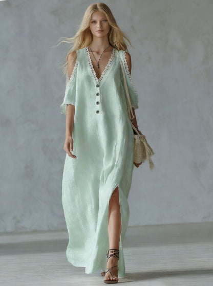 Robe Midi Élégance Naturelle
