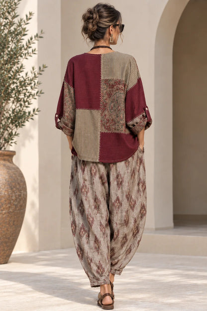 Ensemble Bohème Femme – Coupe Fluide & Raffinée